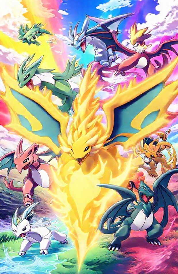 Pokemon Mega Evolutions Wallpaper