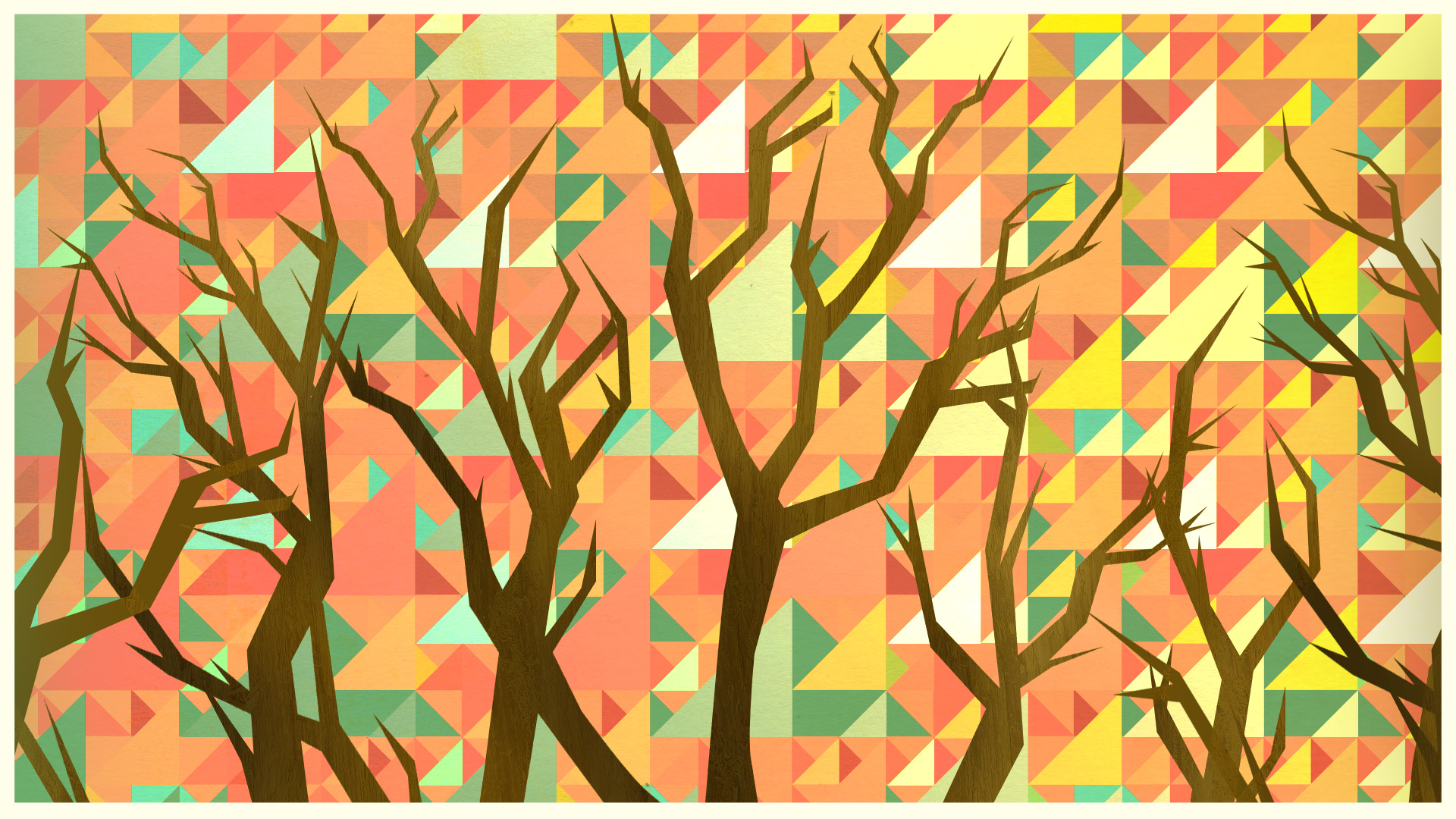 Abstract Autumn Wallpaper By Chezmaisnon