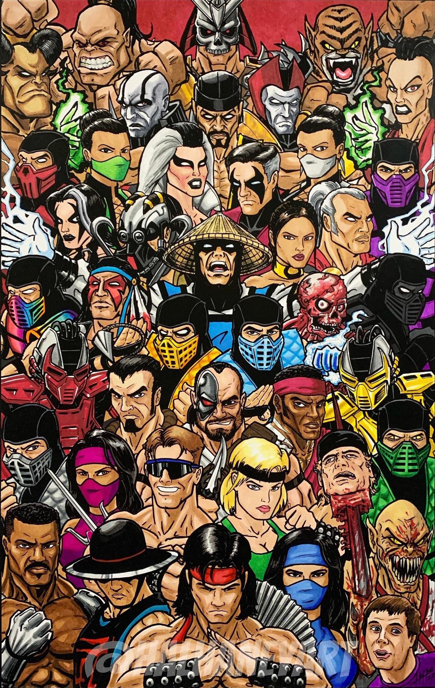 All Mortal Kombat Fans This Is What I Have As A Wallpaper R