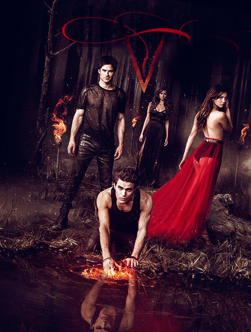 The Vampire Diaries Season Promotional Poster Tv