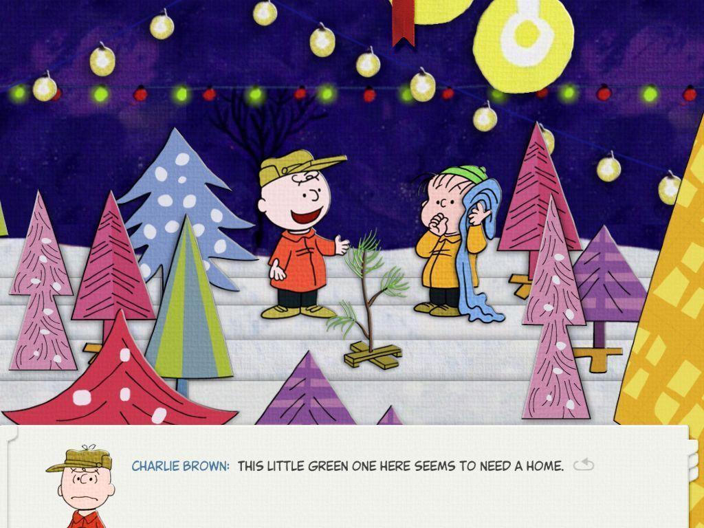 Charlie Brown Christmas Background