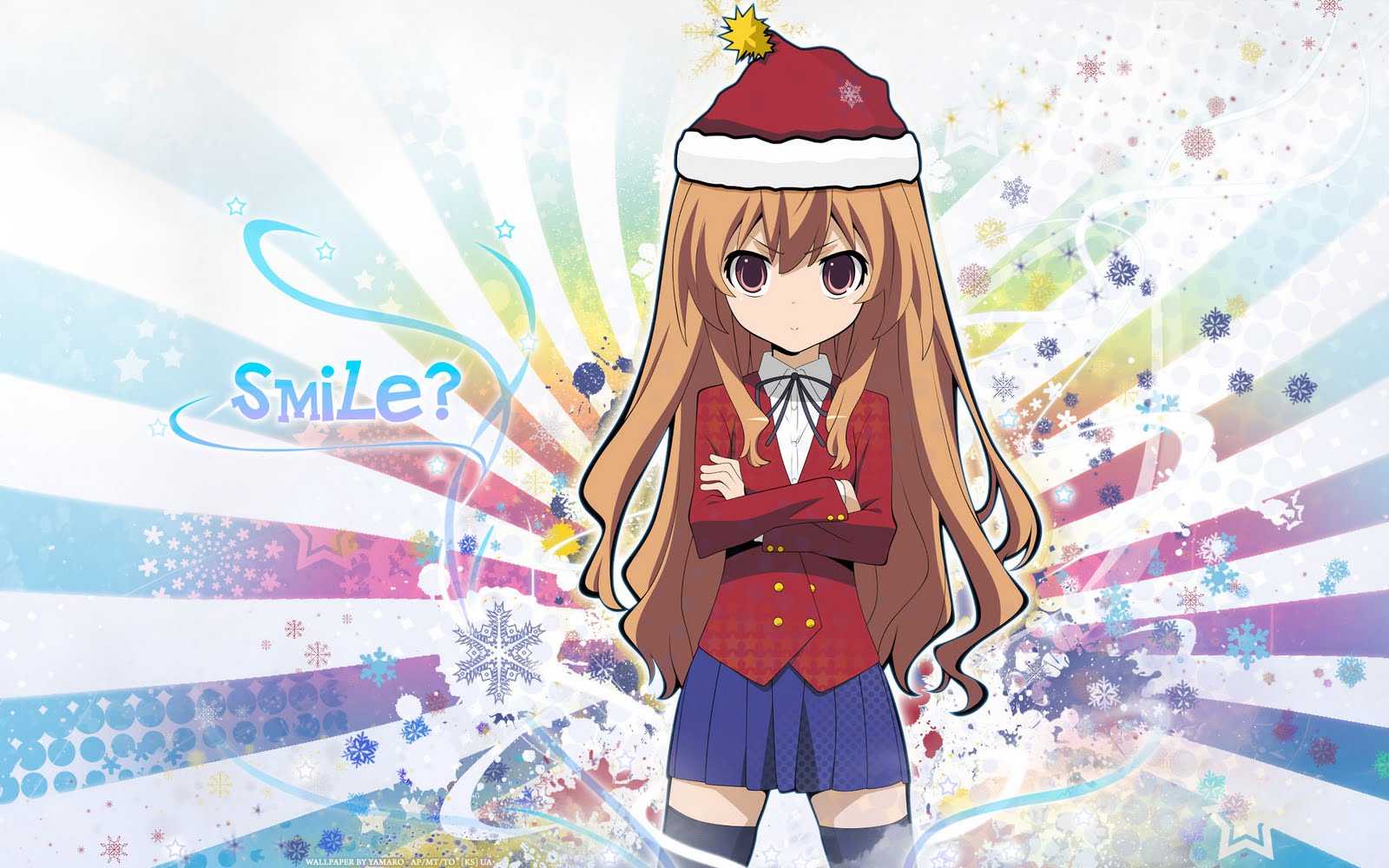 Anime Christmas Girl - Freebee Graphic by Magiclily · Creative Fabrica