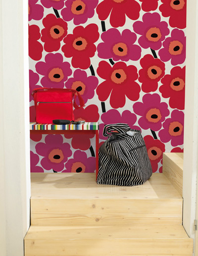 Decor Modern Design News New Products Tagged As Marimekko Wallpaper
