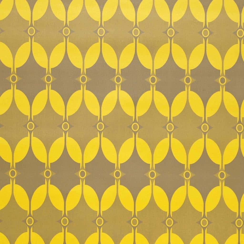Retro Yellow Wallpaper