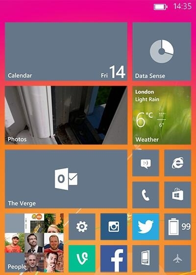 Windows Phone Sfondo Personalizzato Nella Schermata Start