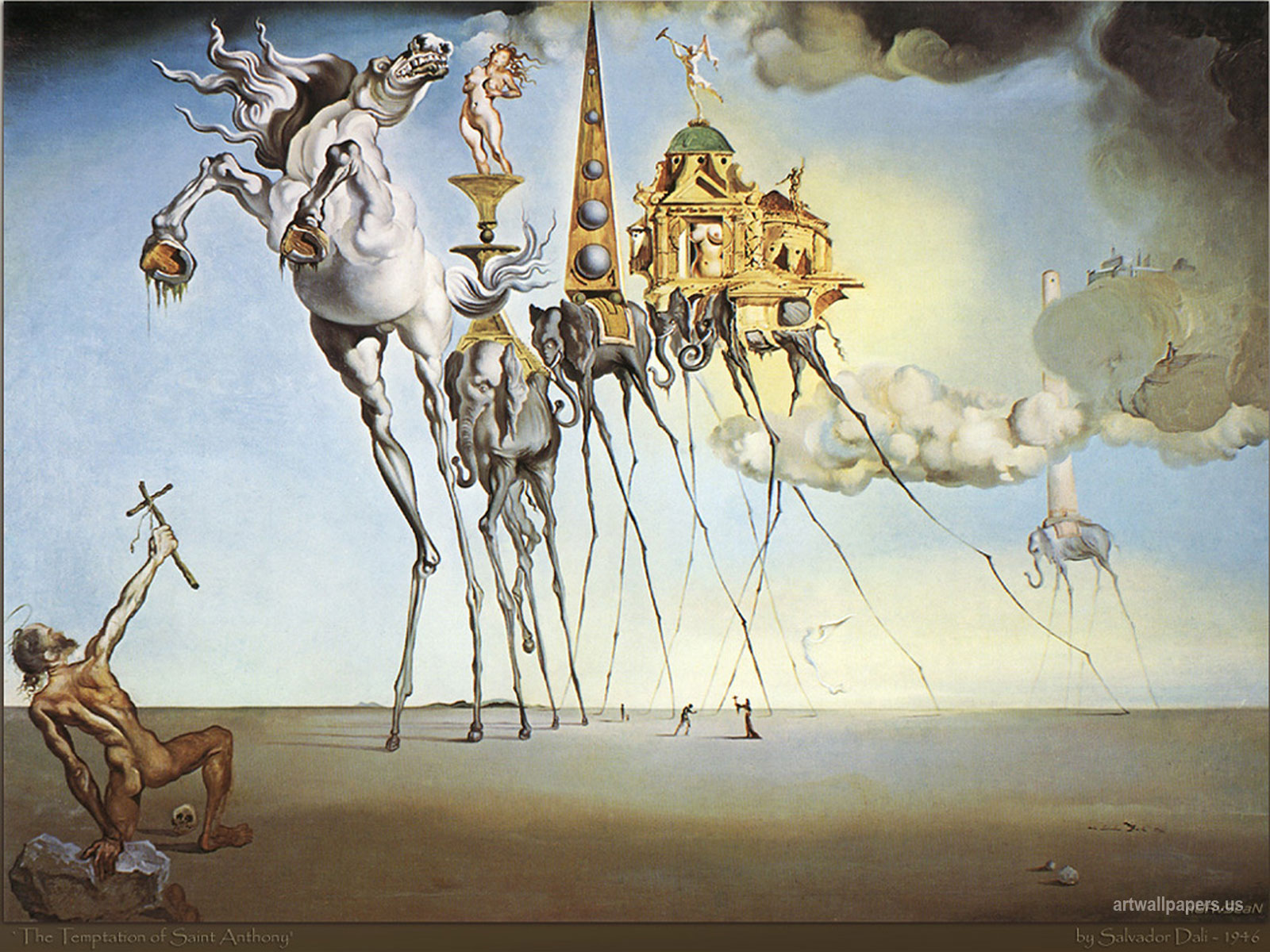 Salvador Dali Wallpaper Art HD Widescreen