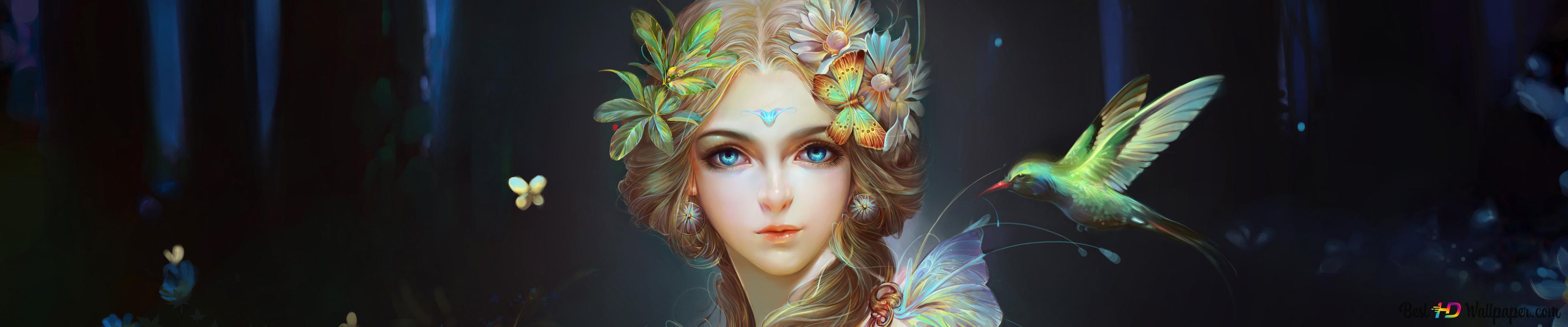 Forest Fairy 4k Wallpaper