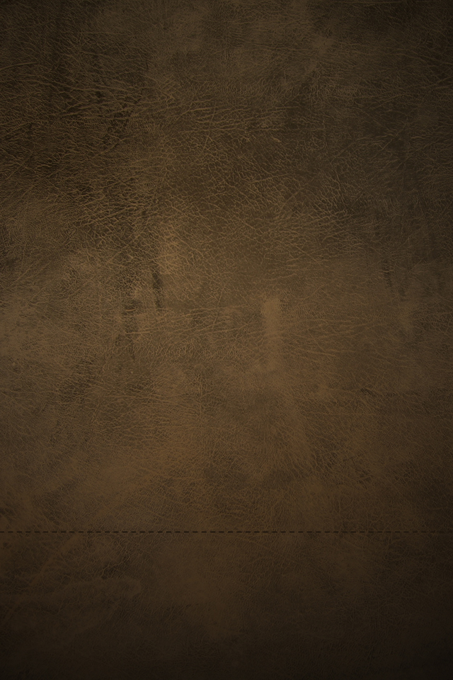 Brown Leather Creative Designs Wallpaper For iPhone