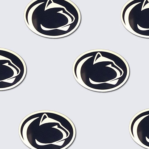 NCAA Penn State Nittany Lions Logo Double Wallpaper Roll   Traditional