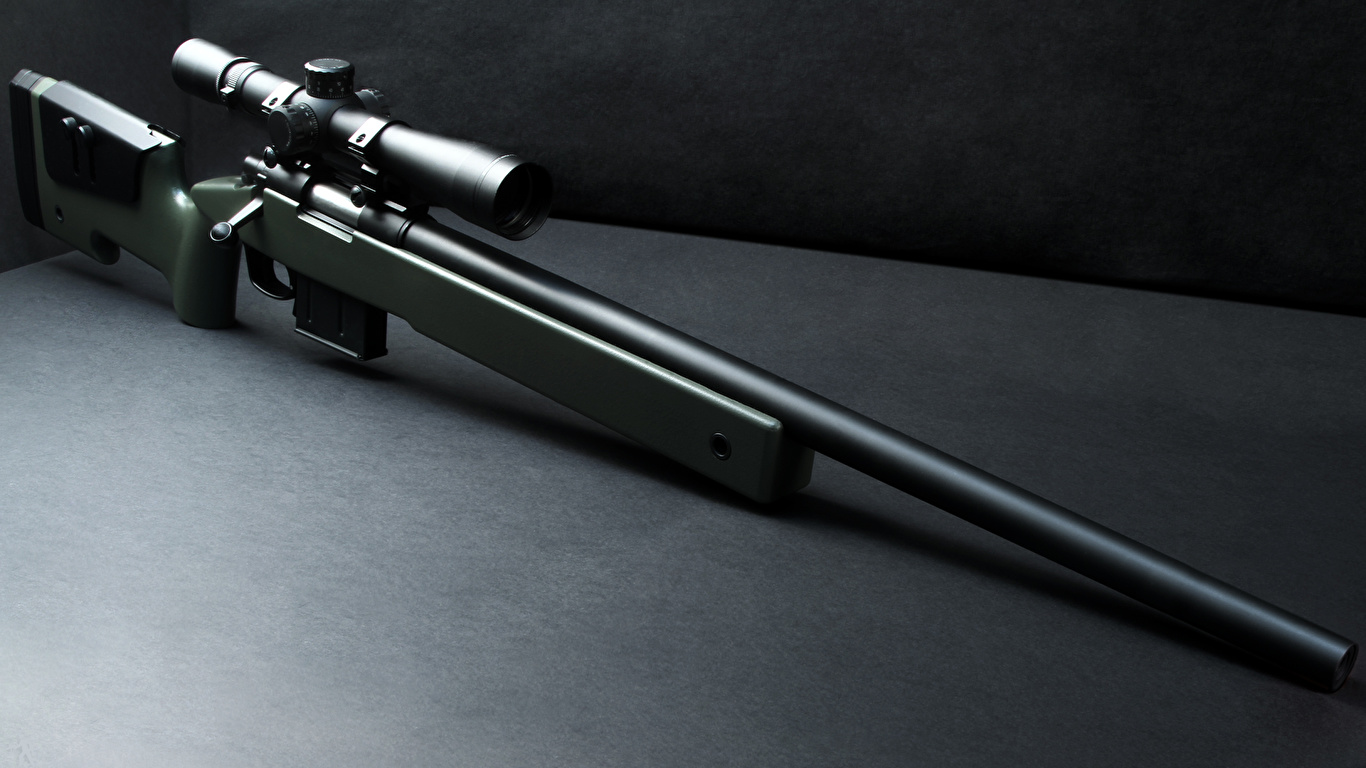 Picture Sniper Rifle Ares M40a5 Closeup Army
