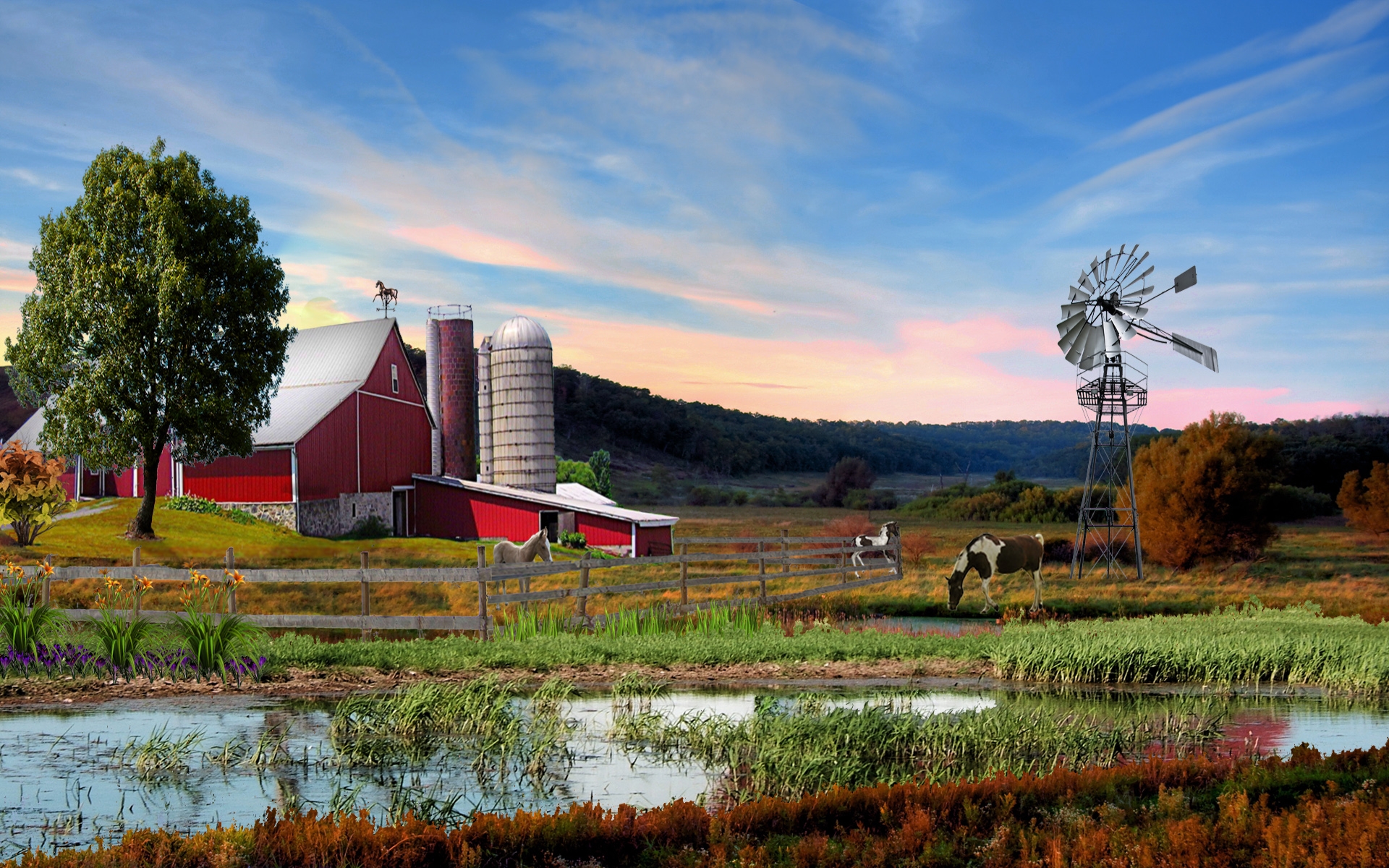 Farm Desktop Wallpaper