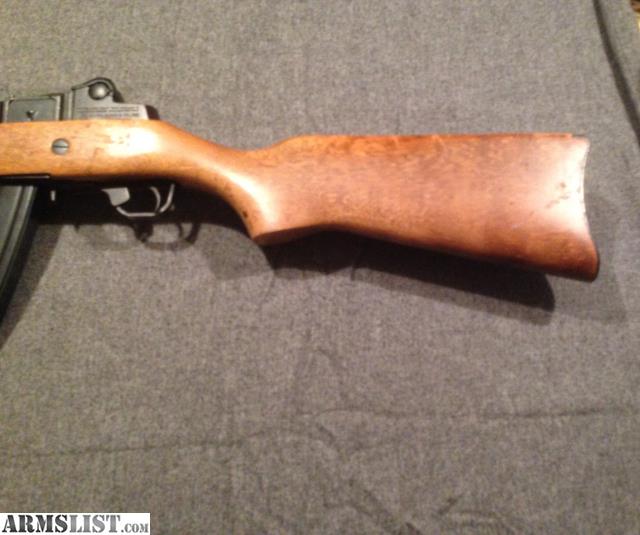Ruger Mini For Sale With Wood Stock One Round Magazine And A