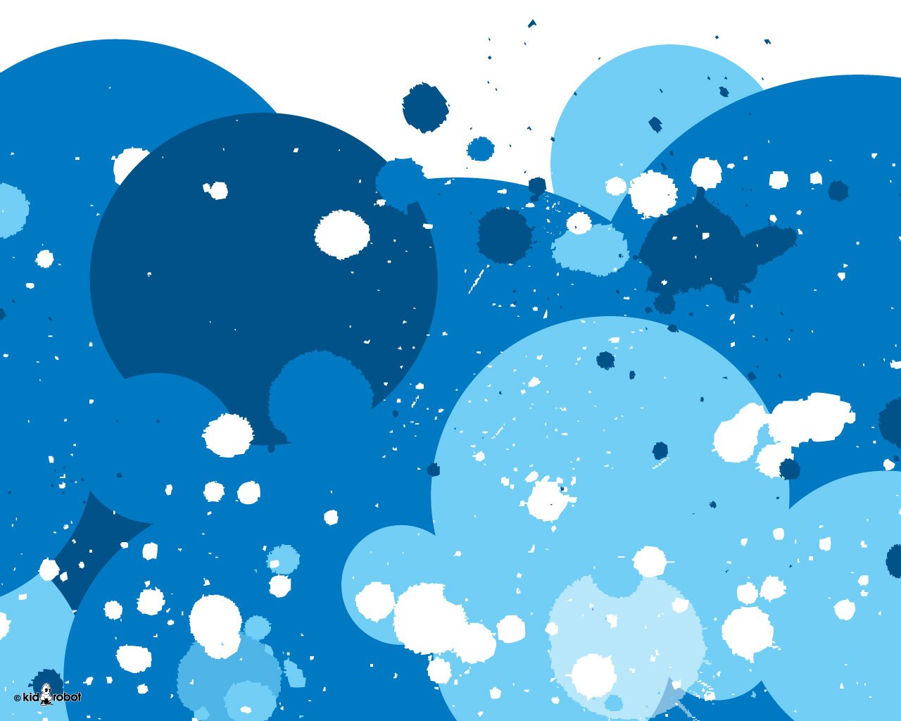 Bubble Blue Wallpapers Kid Robot Bubble Blue Myspace Backgrounds Kid