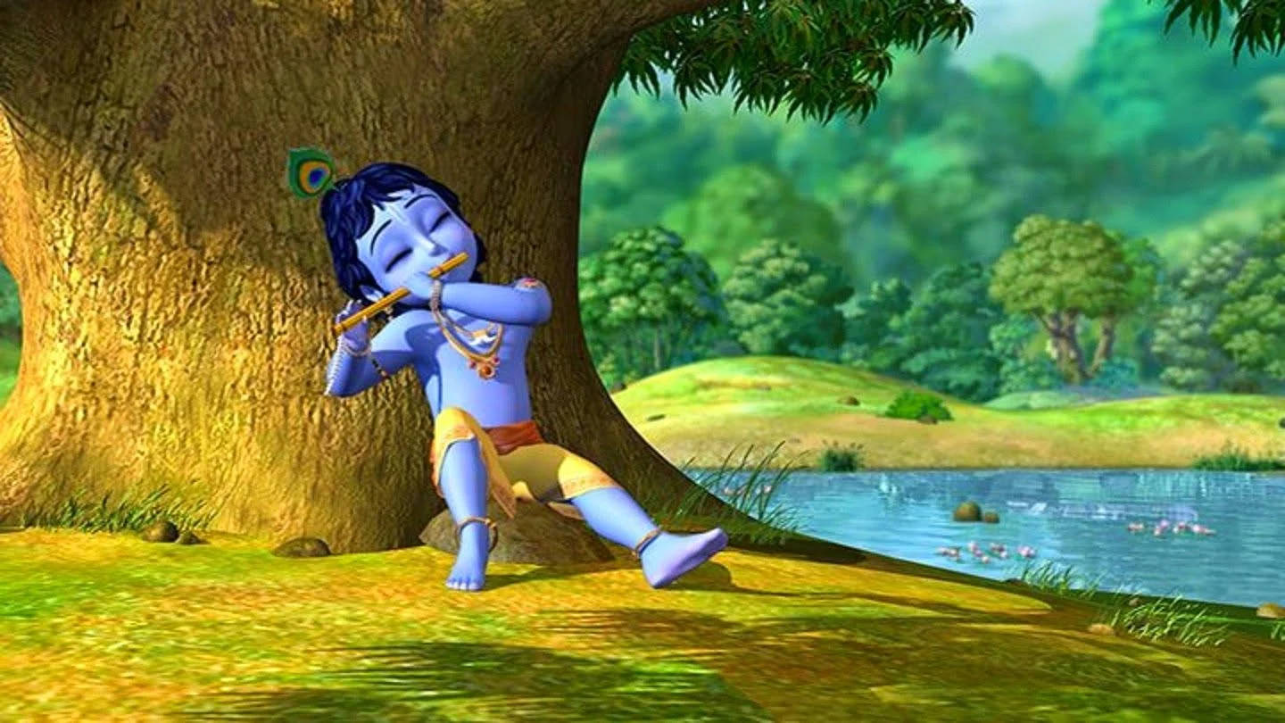 Little Krishna Wallpaper