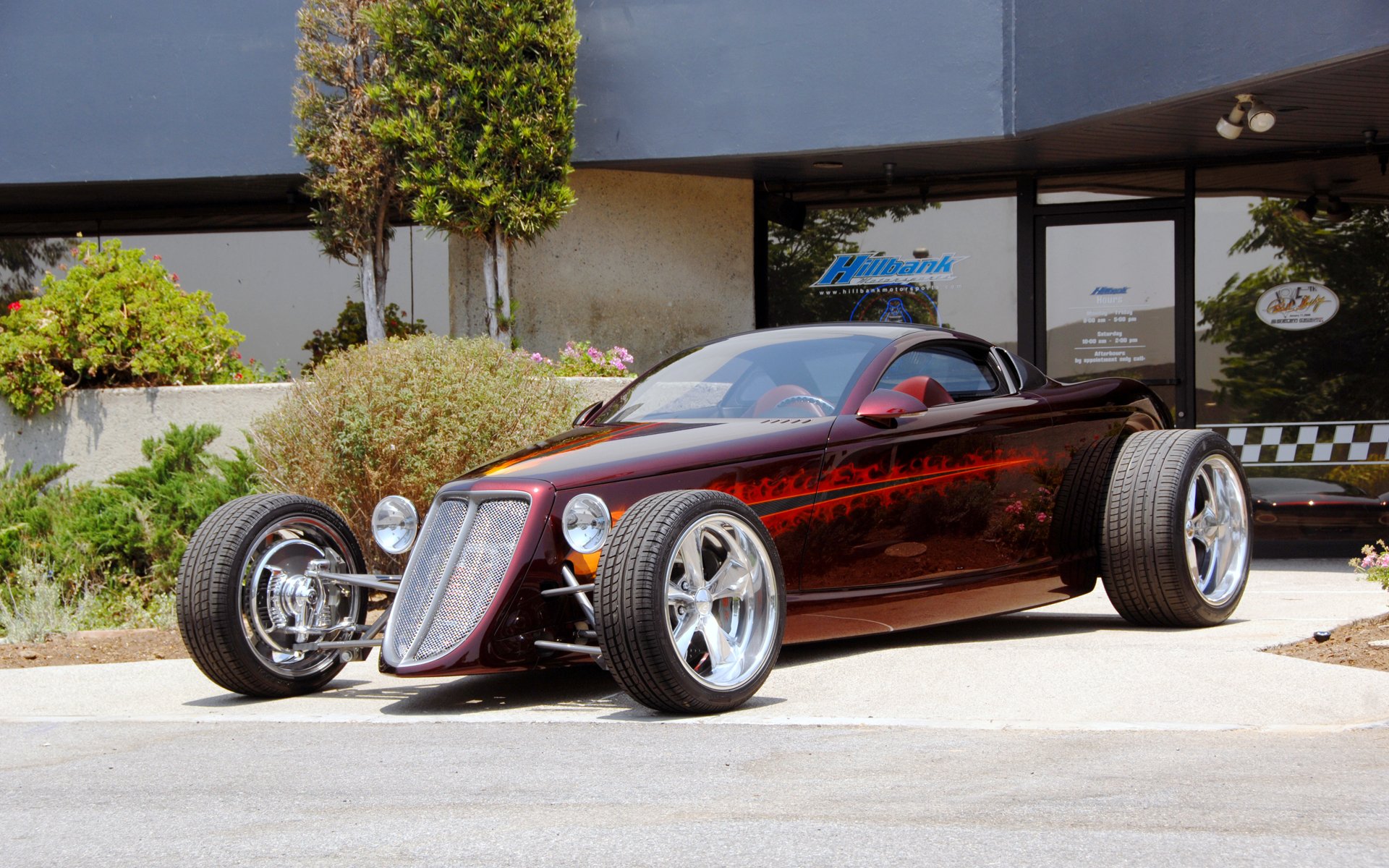 Custom Built And Painted Foose Coupe Wallpaper