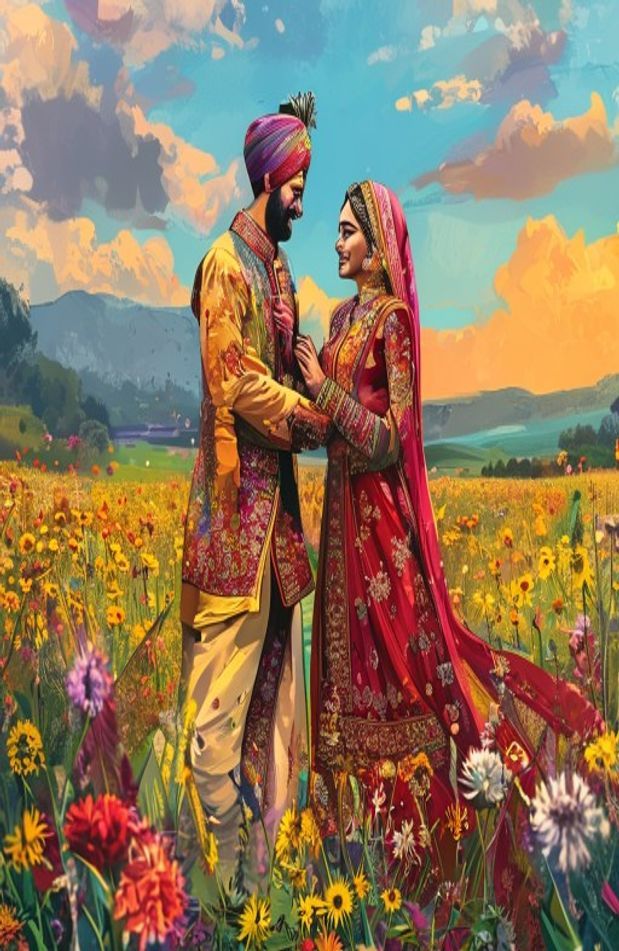 Punjabi Couples Wallpaper
