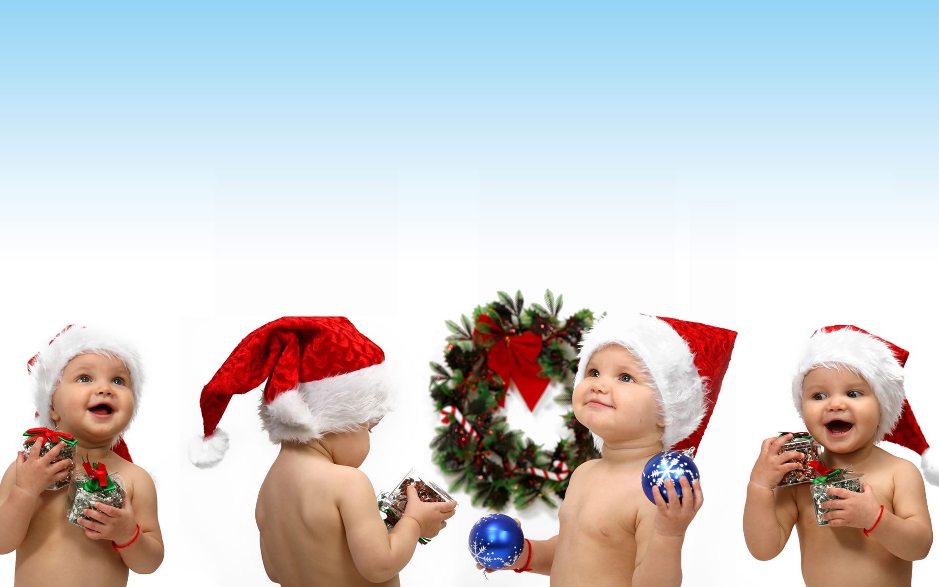 Photo Christmas Background For Children Grasscloth Wallpaper