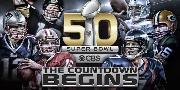 cool 2016 Super Bowl 50 clip art graphic shows a Super Bowl Vince 600x300