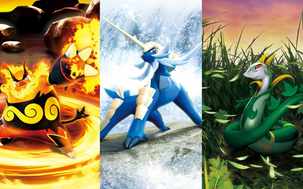 Unova Starters - Pokemon & Anime Background Wallpapers on Desktop Nexus  (Image 1103994)