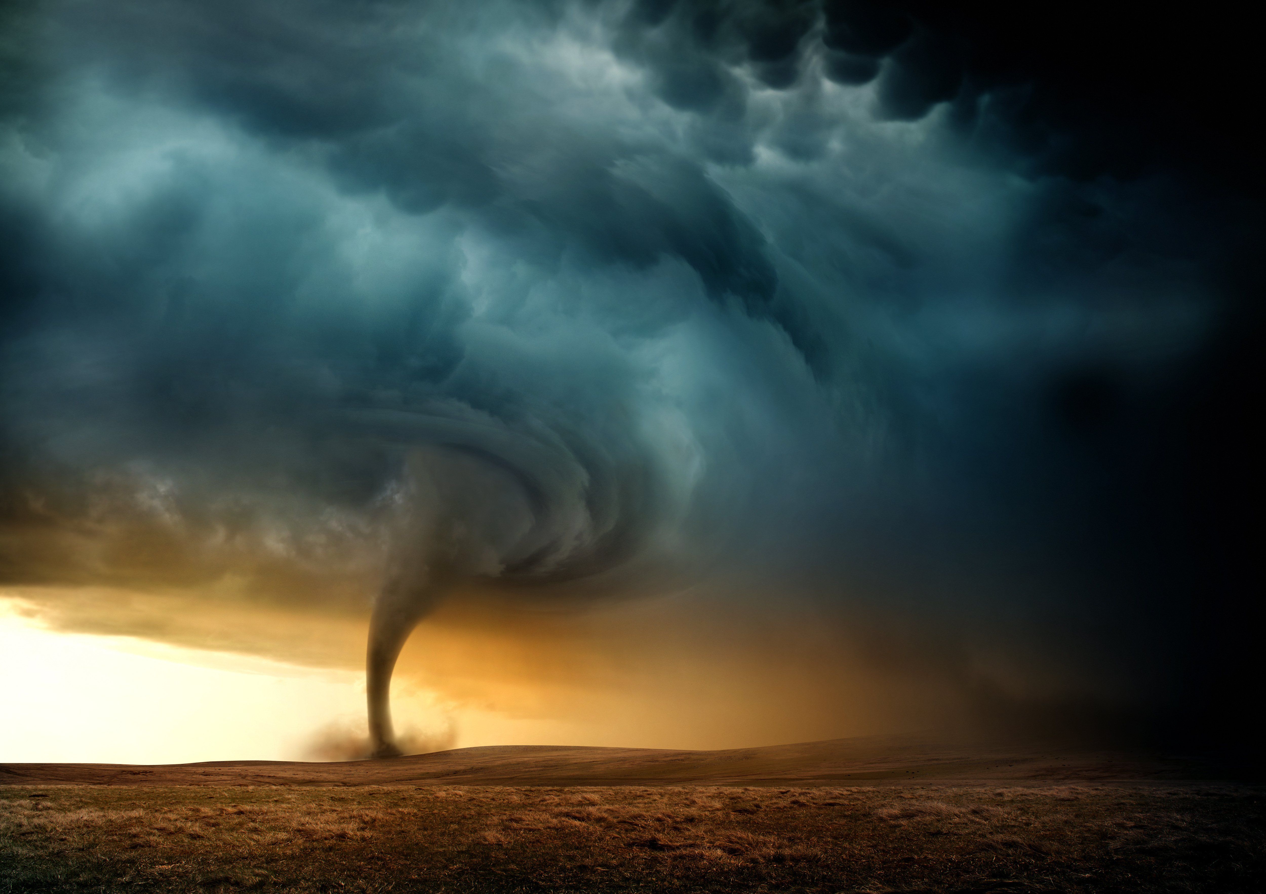 Tornado Background 4k