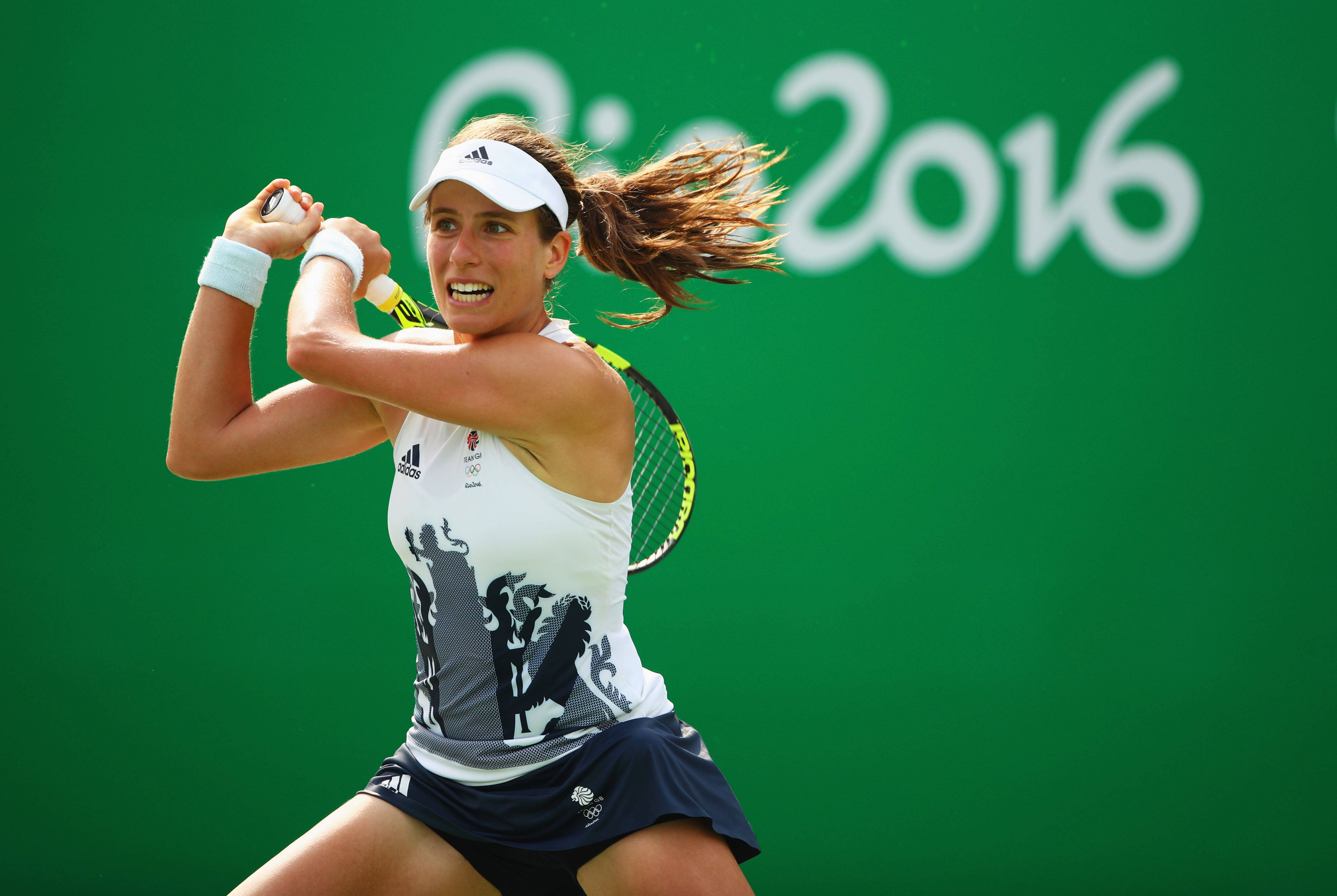 Johanna Konta Rio Wallpaper
