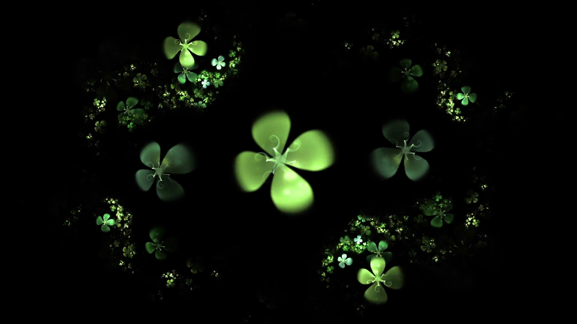 Four Leaf Clover Wallpaper