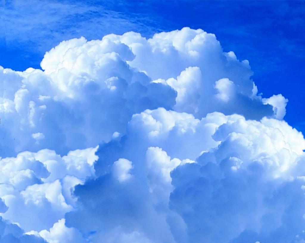 Summer Season Blue Cloudy Sky Wallpaper For Desktop Background