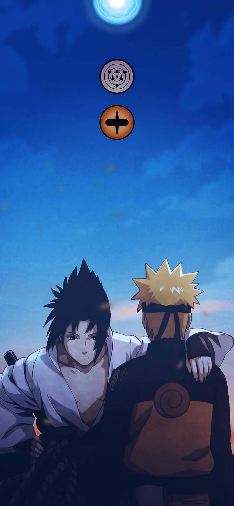 Sasuke And Naruto Phone Wallpaper