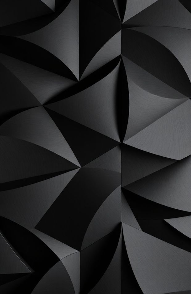 3d Black Wallpaper