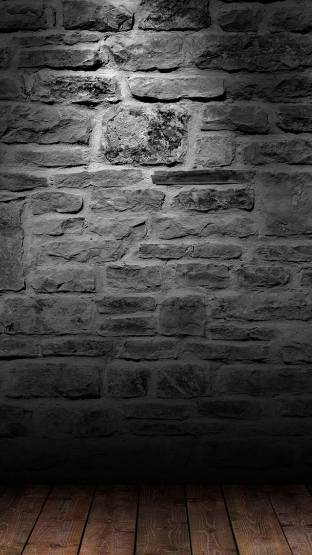 Gray Bricks iPhone Wallpaper Background And