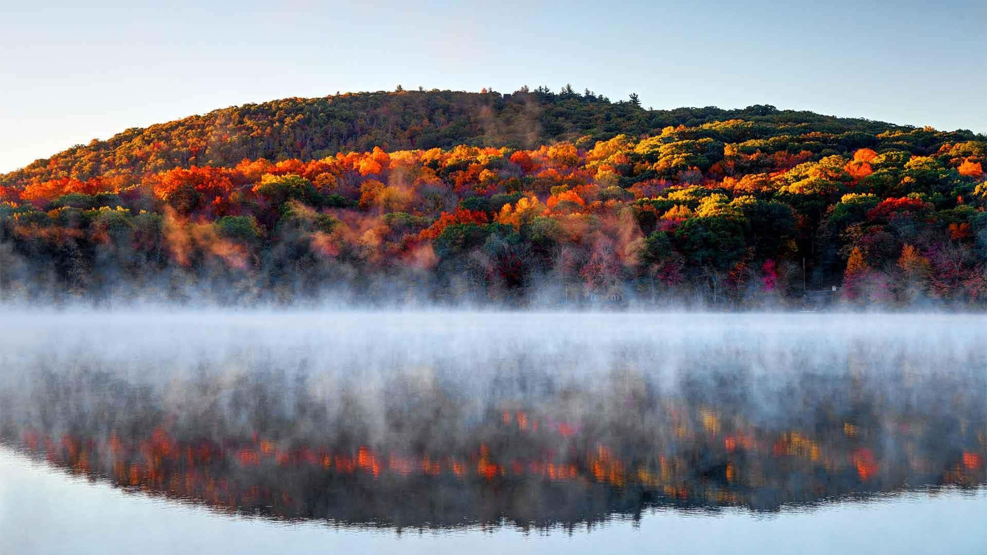 New England Autumn Wallpaper