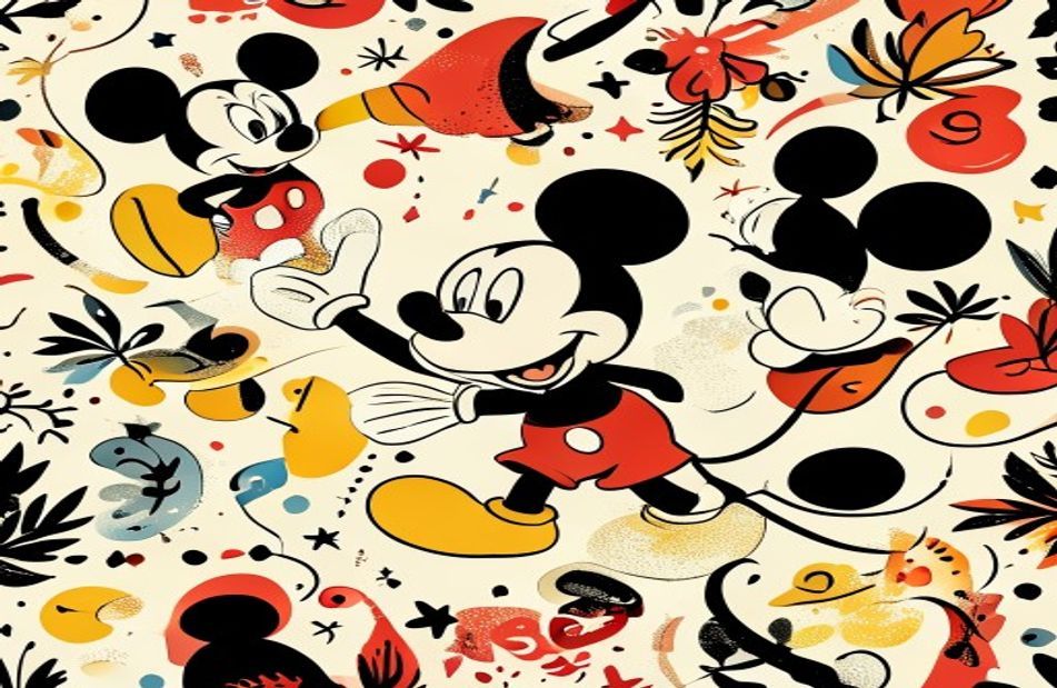 Vintage Mickey Mouse Wallpaper