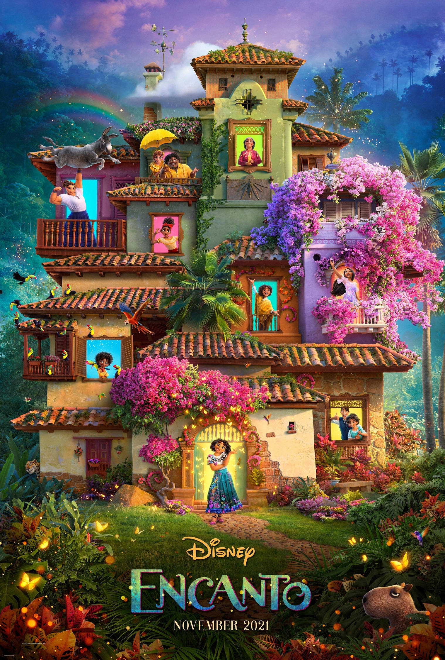Gorgeous Encanto Aesthetic iPhone Screen Wallpaper