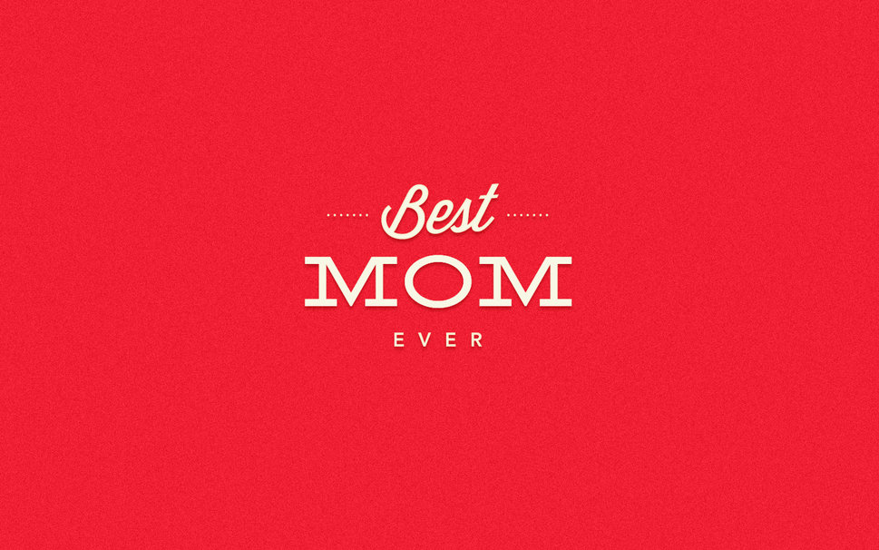 Best Mom Vektorgrafik