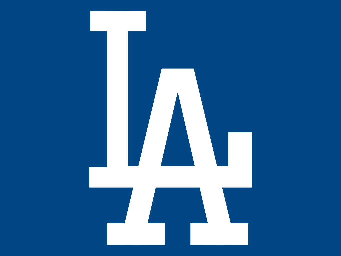 La Los Angeles Dodgers Logo