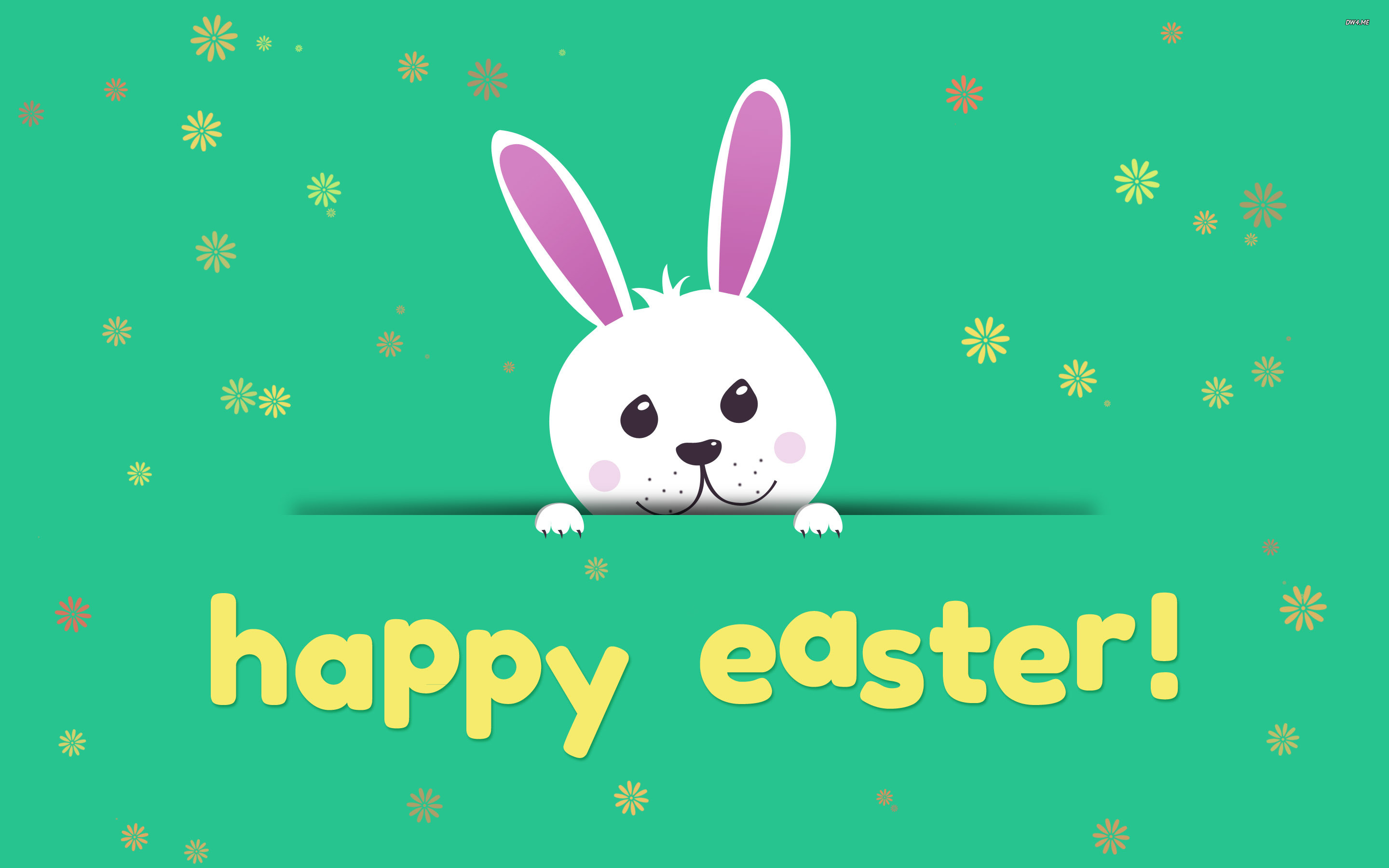 Easter Bunny Wallpaper Holiday