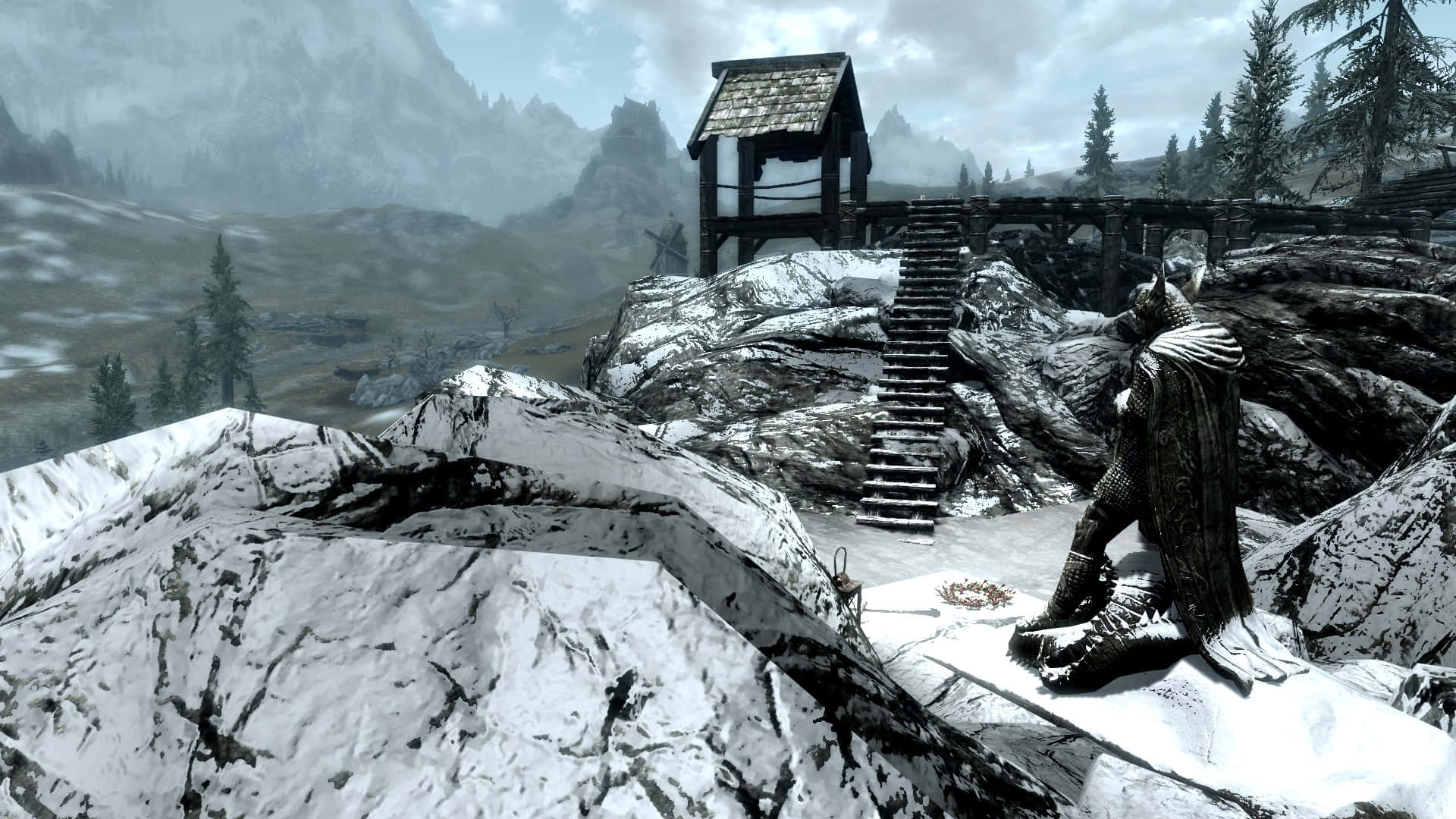Majestic Of Heljarchen Hall In Elder Scrolls V Wallpaper