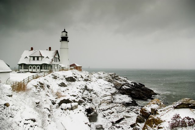 Portland Head Light in Winter Wish I could say this photo was mine