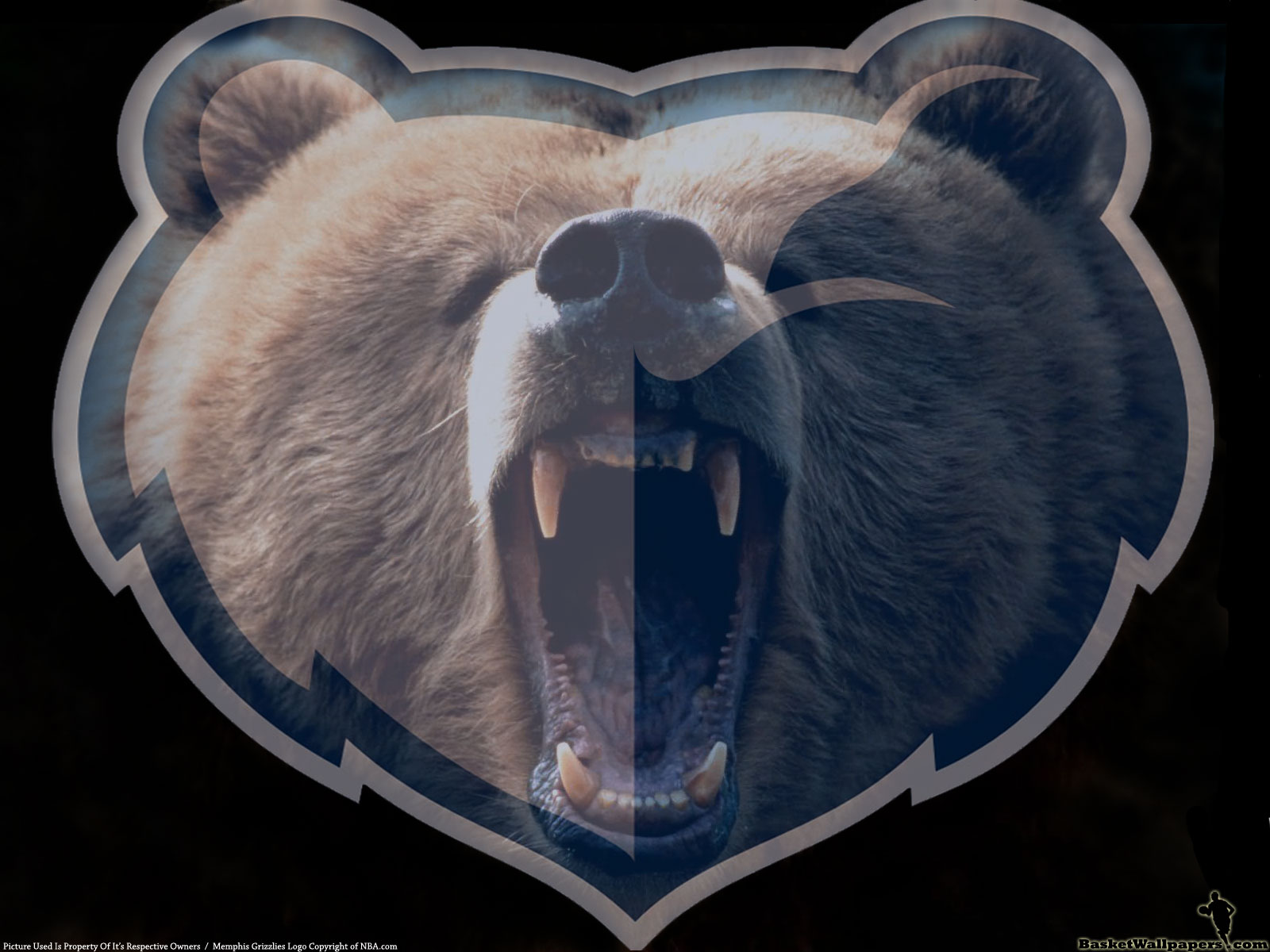 Memphis Grizzlies Animal Logo Wallpaper