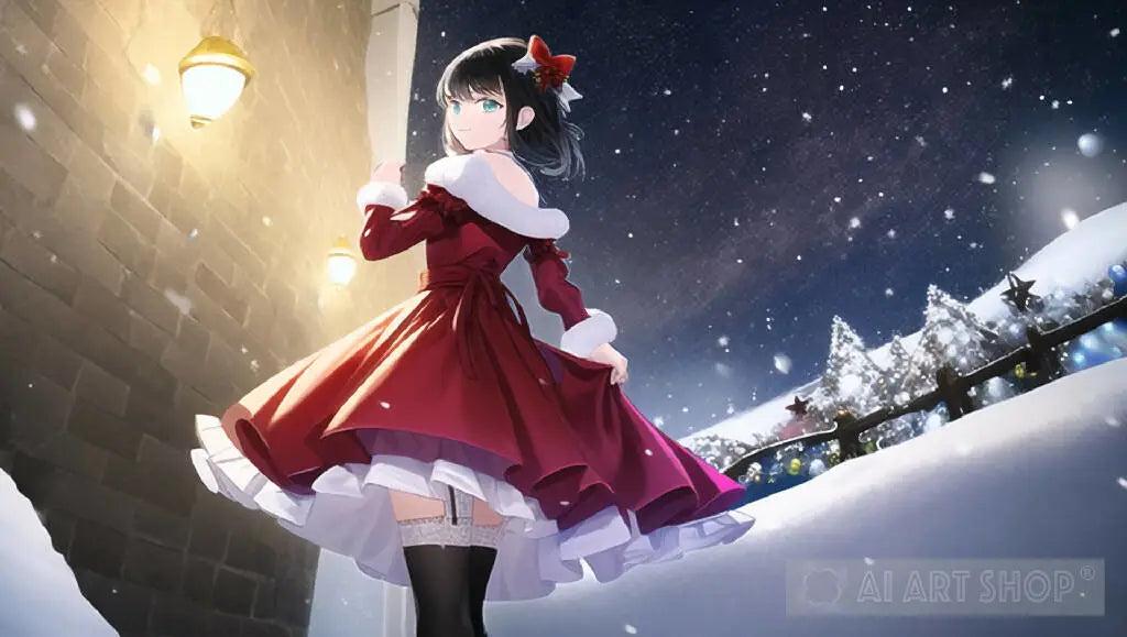 Wallpaper Anime Holiday Christmas