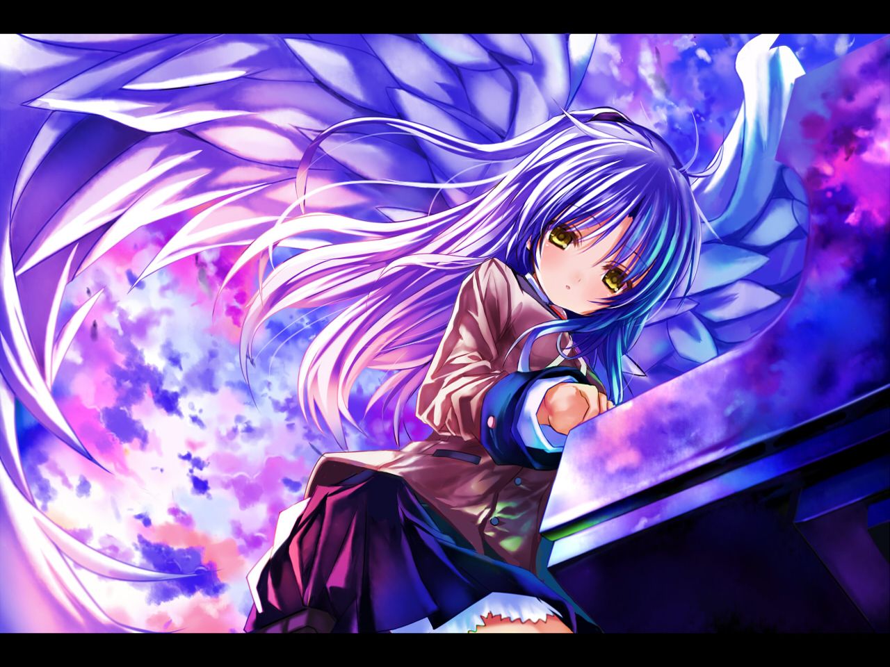 Anime Angel Beats Kanade Tachibana Wallpaper