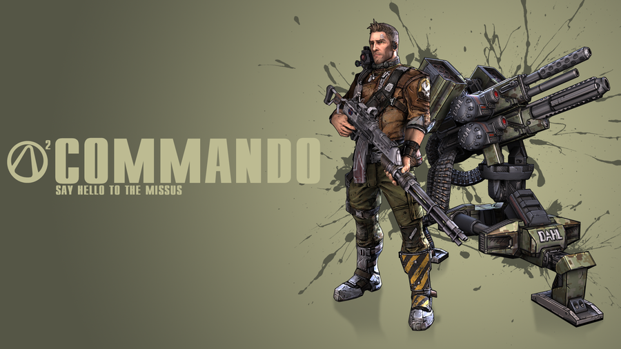 Borderlands 2 Commando Wallpaper by CodyAWilliams on