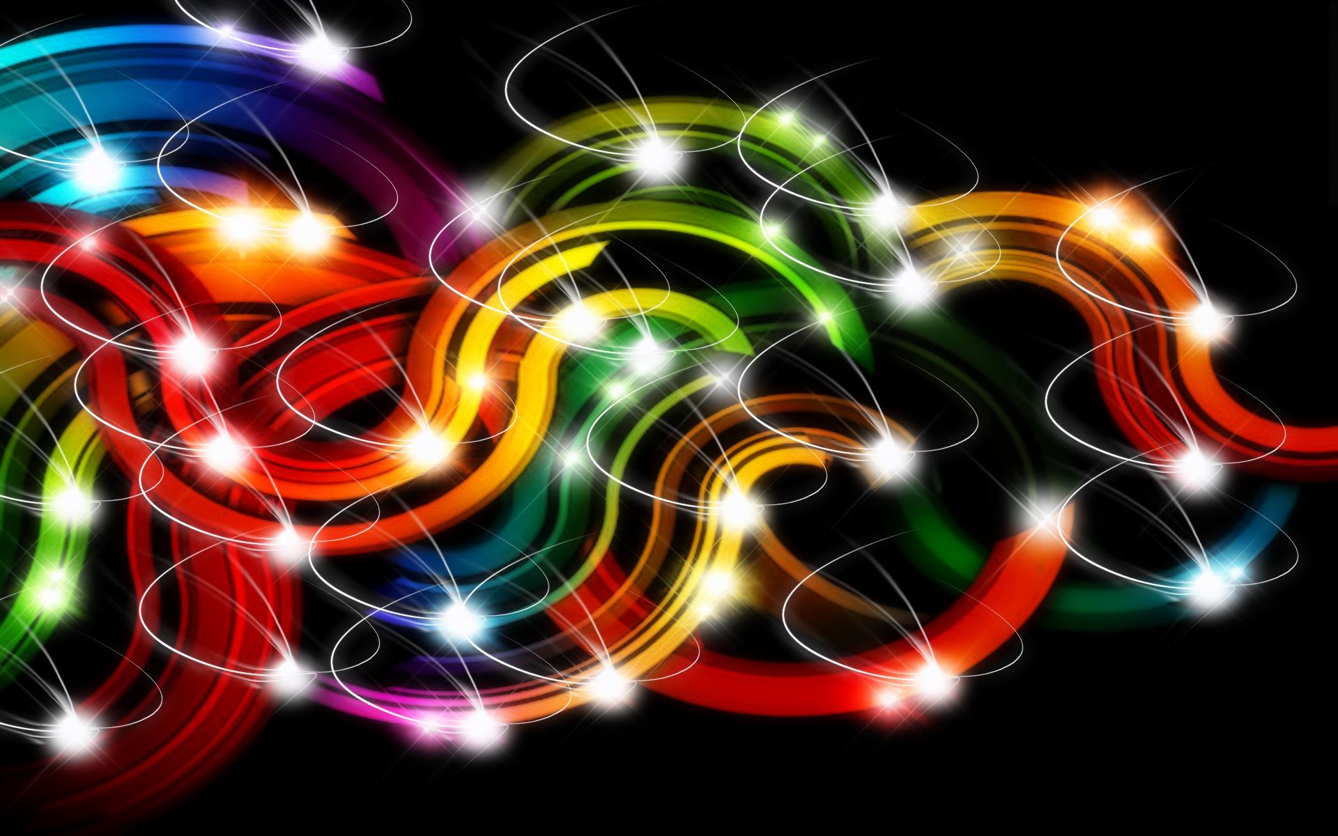 Abstract Color Desktop Wallpaper HD 3d