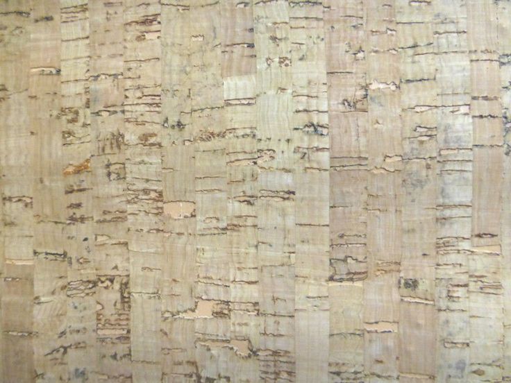 Stunning Beige Natural Cork Wallpaper With A Subtle Stripe Pattern