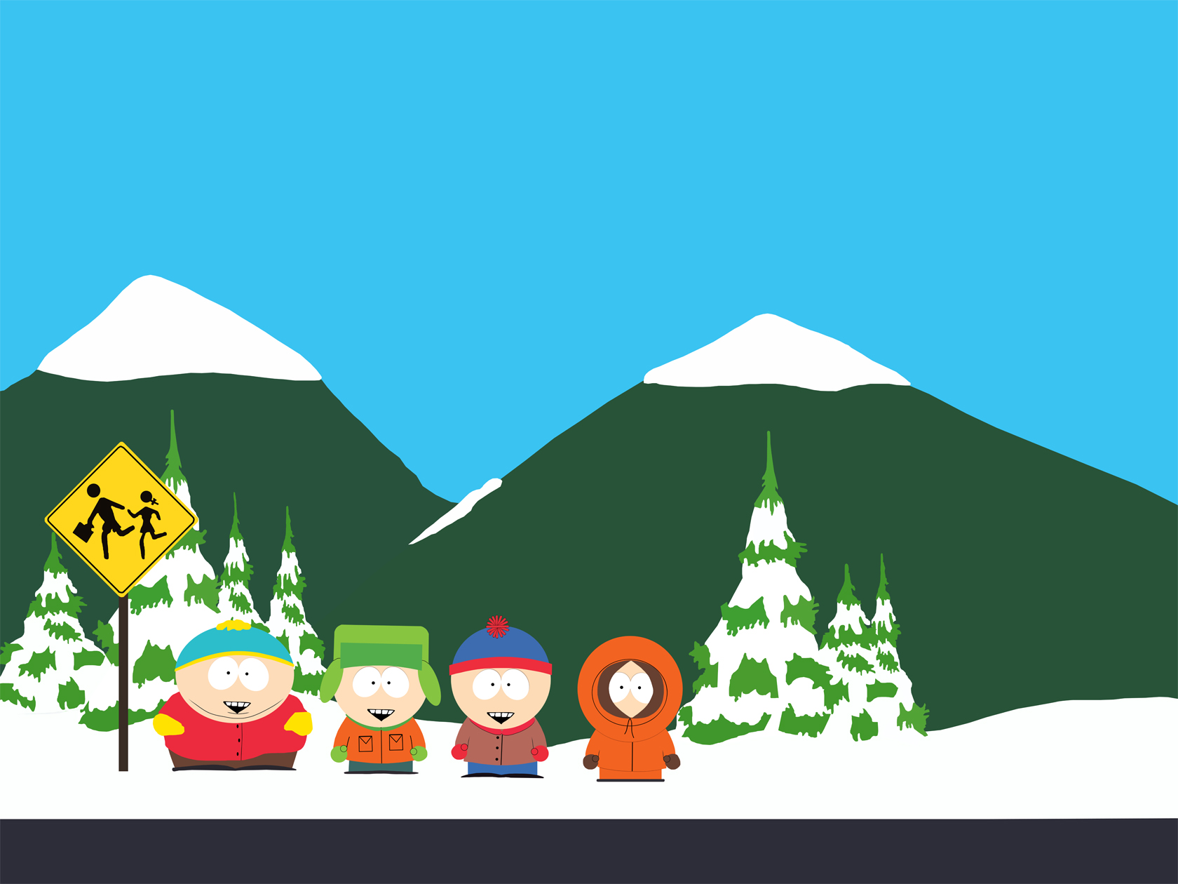 South Park Fashion Eric Cartman Stan Marsh Kenny HD Wallpaper Of