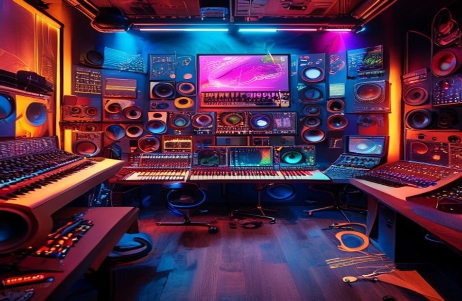 Music Recording Studio HD Wallpaper