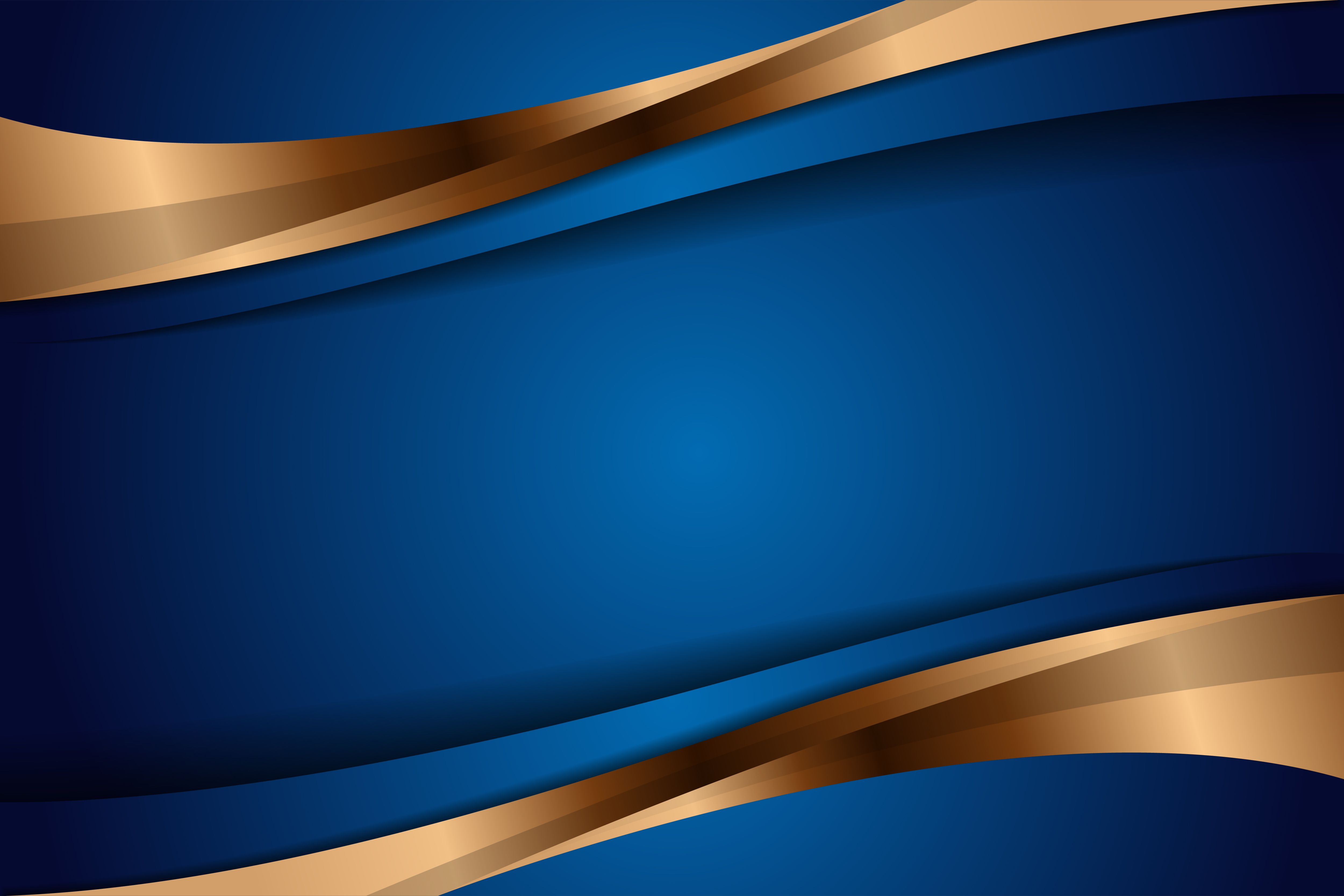 Abstract Background Blue Gold Graphic by nooryshopper Creative