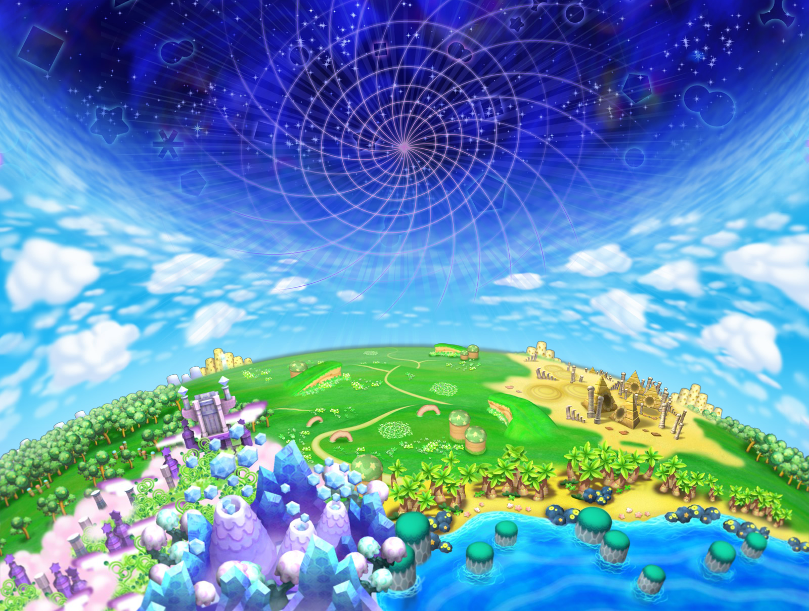 Kirby S Return To Dream Land Artwork Name Jp