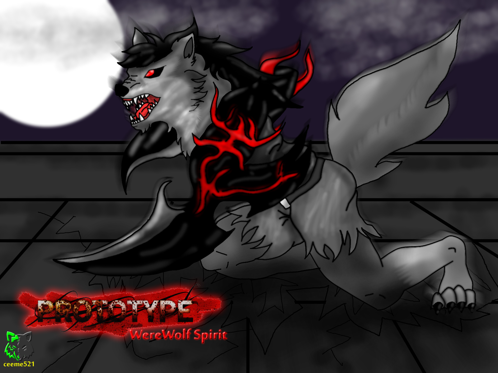 Prototype Alex Mercer Werewolf Spirit By Ceeme521