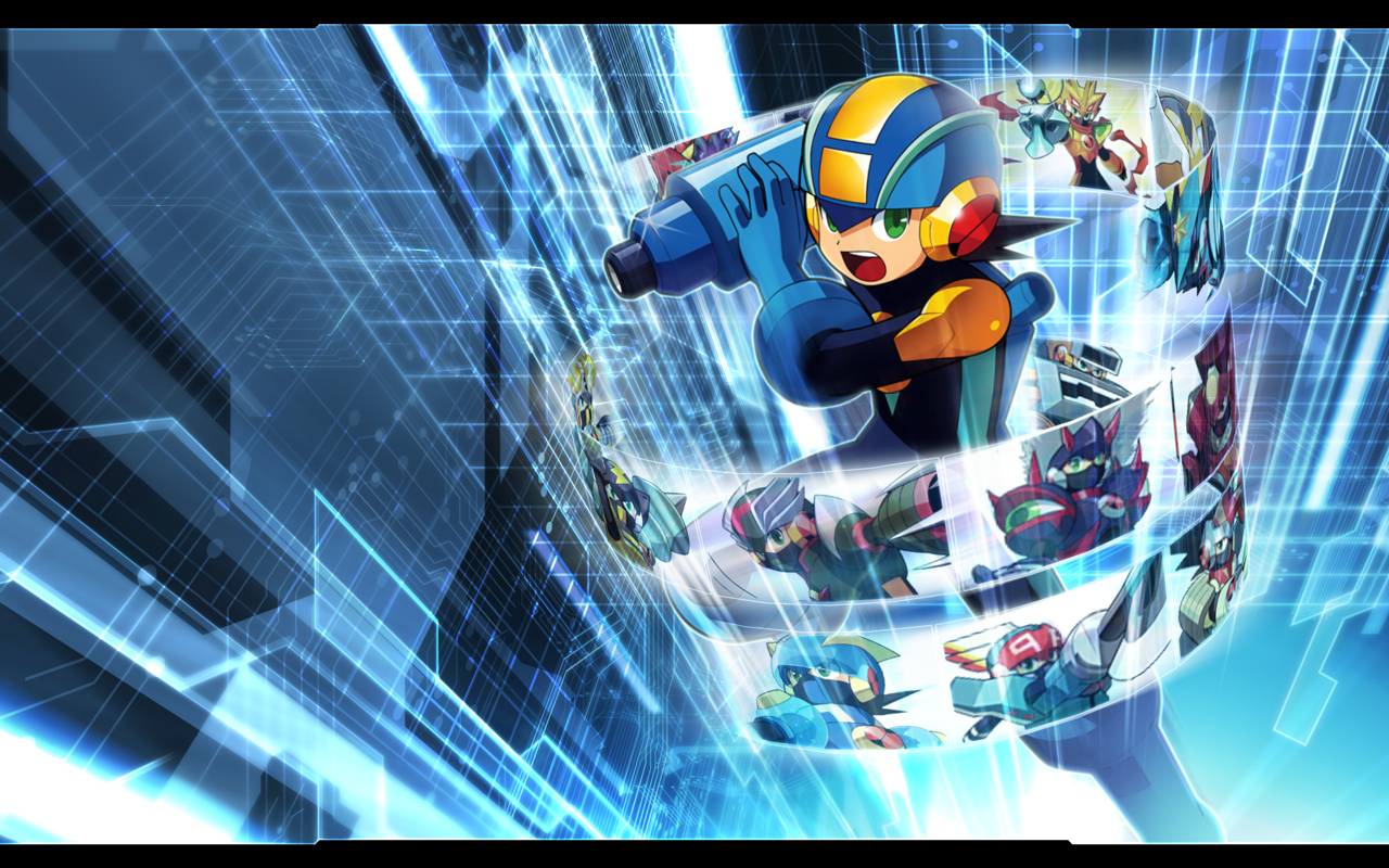 The Rockman EXE Zone Wallpapers